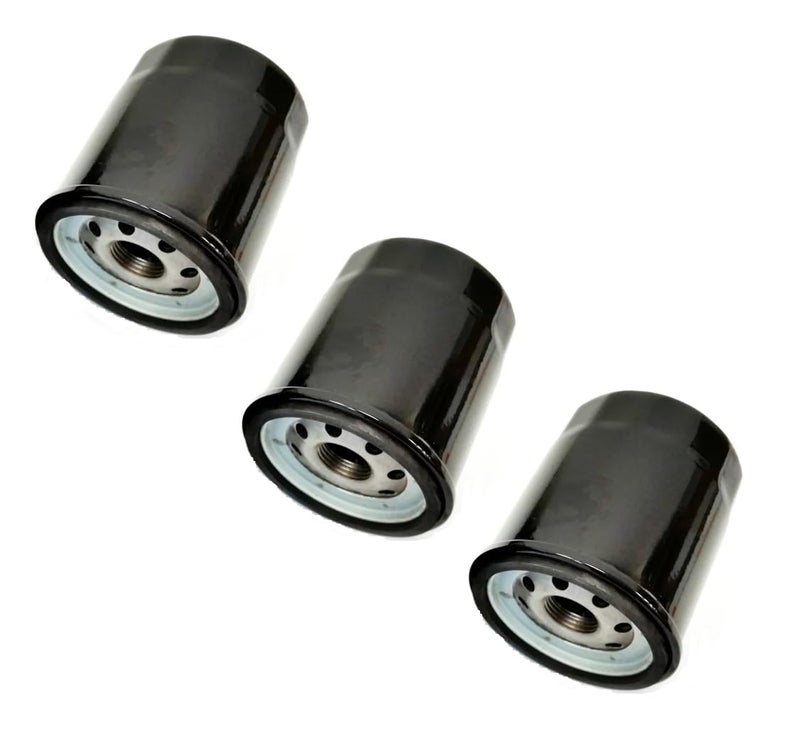 Raisman Pack of 3 Oil Filters Compatible with Briggs 499532 692513 Club Car 1016467 Cub Cadet 490-201-0001 John Deere AM107423 Kawasaki 49065-2057 49065-2062 - Image 1
